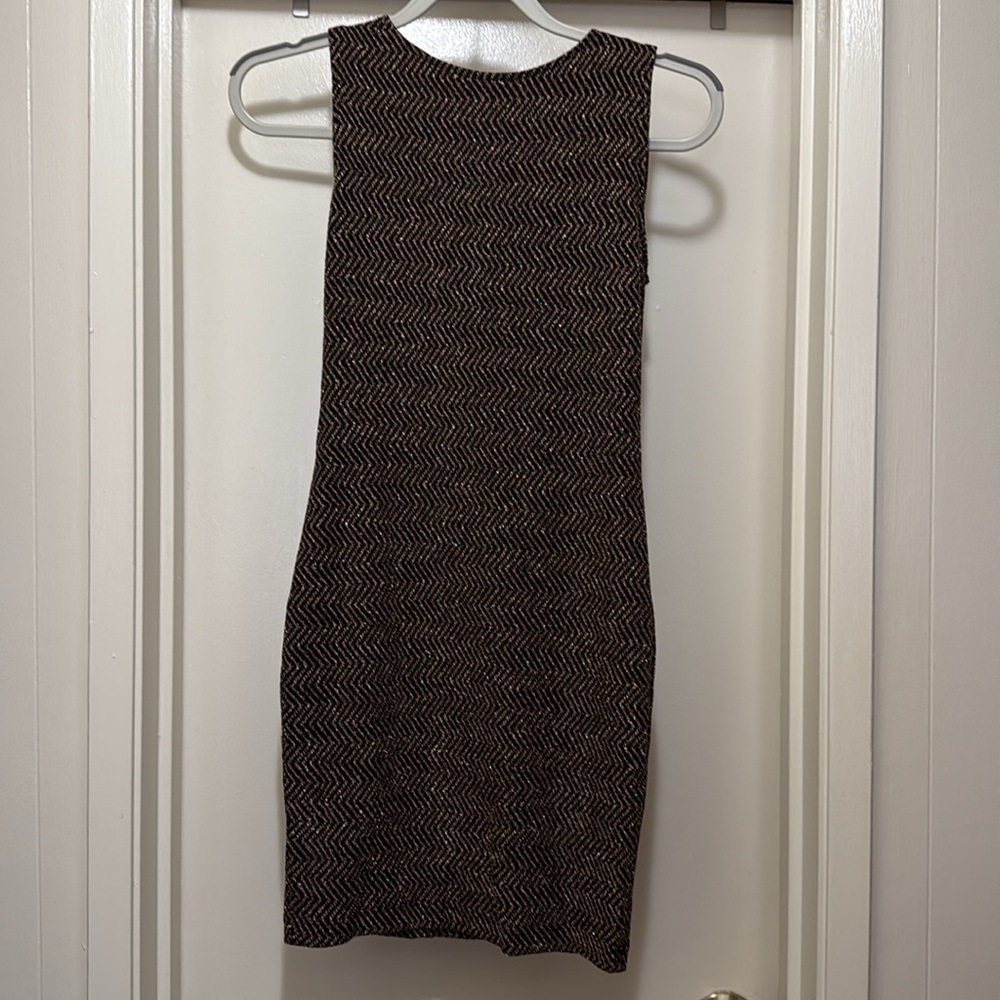 Elegant Black and Gold mini  Dress very Sexy:)